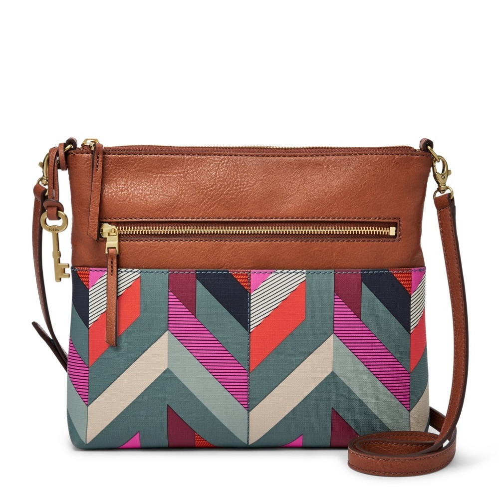 NWT Fossil Fiona Large Crossbody